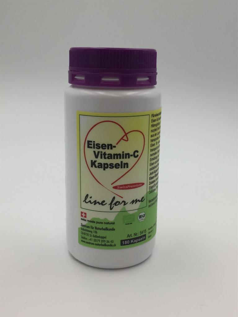 Eisen-Vitamin-C Kapseln 180Stk.