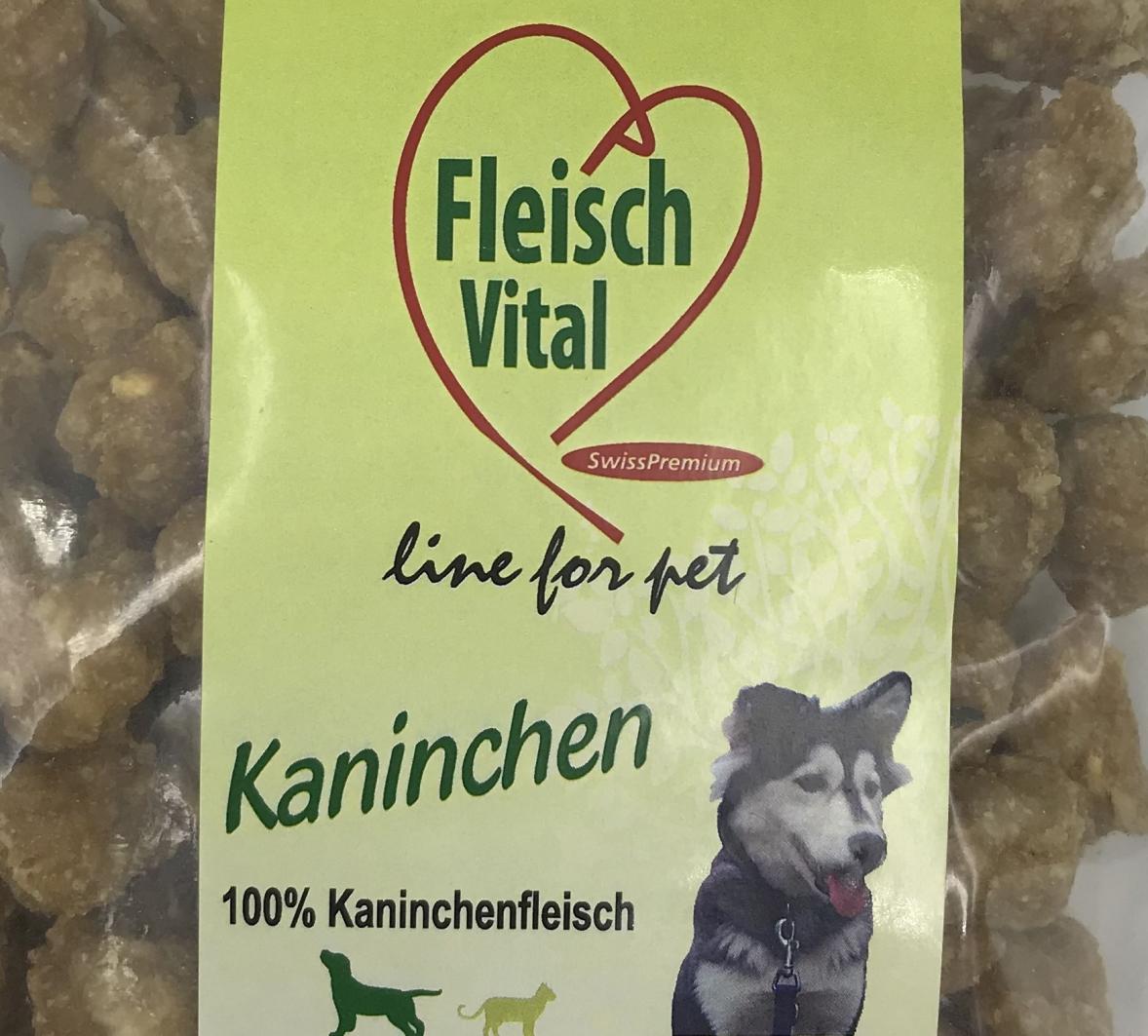 Fleisch Vital Kaninchen pur 150gr