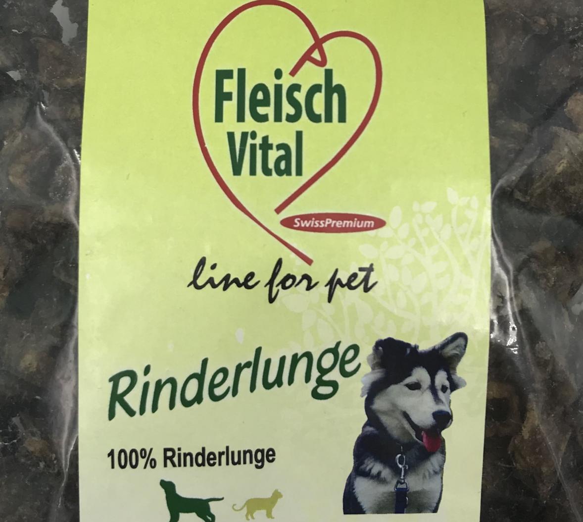 Fleisch Vital Rinderlunge pur 70gr